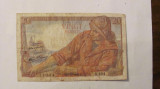 Cumpara ieftin CY - 20 francs / franci 07 octombrie 1943 Franta WWII / data raruta