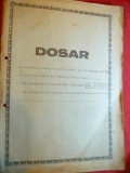 Dosar vechi - tiparit de Libraria Cartea Romaneasca din Cluj