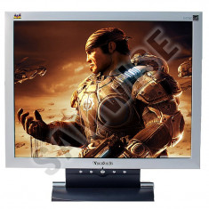 ***PROMO*** Monitor LCD Viewsonic 17&amp;quot; VA702 1280x1024 8ms VGA Cabluri GARANTIE! foto