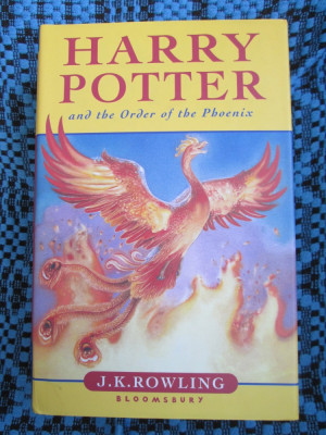 J. K. ROWLING - HARRY POTTER AND THE ORDER OF THE PHOENIX (first edition, 2003) foto