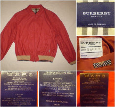 Geaca BURBERRY LONDON (54) barbati primavara subtire foto