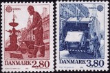 Europa-cept 1986 - Danemarca 2v.neuzat,perfecta stare(z), Nestampilat
