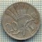 10327 MONEDA - CEHOSLOVACIA - 20 HALERU -anul 1926 -starea care se vede