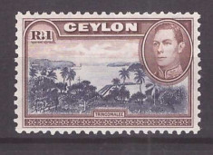 Ceylon 1938 - R.1 neuzat MNH foto