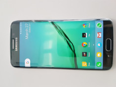 Samsung Galaxy S6 Edge Verde - Sticla sparta foto