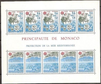 Europa-cept 1986 - Monaco bloc neuzat,perfecta stare foto