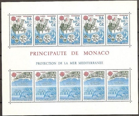 Europa-cept 1986 - Monaco bloc neuzat,perfecta stare