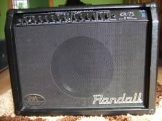 Vand amplificator chitara Randall KH-75 Kirk Hammet signature foto
