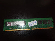 Memorie RAM 1GB DDR2 PC desktop Kingston KVR667D2N5/1G ( 1 GB DDR 2 ) (BO701) foto