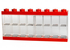 Cutie rosie pentru 16 minifigurine LEGO foto