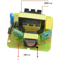 INVERTOR 35W placa de baza invertor de 35W transforma si ridica 12V la 220V foto