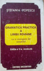 S. Popescu - Gramatica practica a limbii romane cu o culegere de exercitii foto