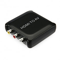 Convertor video HDMI - AV/RCA , nou foto