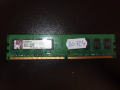 Memorie RAM 2GB DDR2 PC desktop Kingston KVR800D2N6/2G ( 2 GB DDR 2 ) (BO723) foto