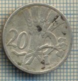 10330 MONEDA - CEHOSLOVACIA - 20 HALERU -anul 1924 -starea care se vede