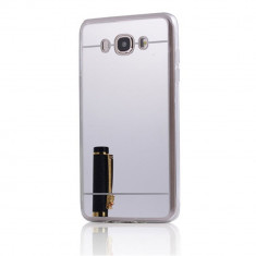 Husa Samsung Galaxy A5 A500 (2015)-Forcell Mirror Jelly Case Silver foto