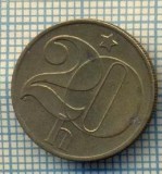 10339 MONEDA - CEHOSLOVACIA - 20 HALERU -anul 1990 -starea care se vede