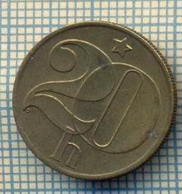 10339 MONEDA - CEHOSLOVACIA - 20 HALERU -anul 1990 -starea care se vede foto