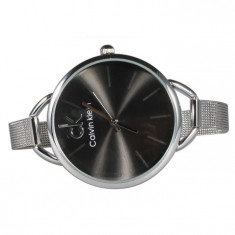 Ceas dama Calvin Klein, Silver-Black Edition foto