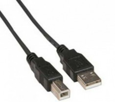 CABLU USB 2.0 A - B, 3m, imprimanta, bulk, SPACER foto