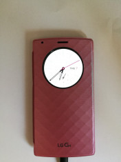 LG G4 H815 32GB Roz cu husa S-View originala impecabil ca nou foto