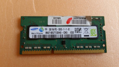 Memorie Laptop Samsung Sodimm DDR3 2 GB 1600 Mhz PC3-12800 MHz foto