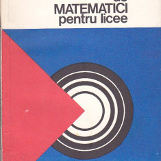 D. V. IONESCU - COMPLEMENTE DE MATEMATICI PENTRU LICEE