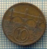 10341 MONEDA - CEHOSLOVACIA - 10 HALERU -anul 1928 -starea care se vede