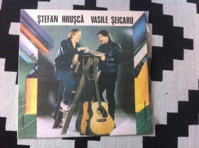 Stefan Hrusca Vasile Seicaru calatori visatori disc vinyl lp muzica folk pop vg+ foto