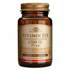 Vitamin D3 2200ui 50cps, Solgar foto