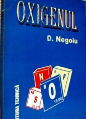 D. Negoiu - Oxigenul foto