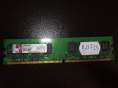 Memorie RAM 1GB DDR2 PC desktop Kingston KVR667D2N5K2/2G ( 1 GB DDR 2 ) (BO725) foto