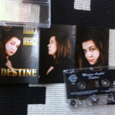 Monica Anghel ‎Destine 1996 caseta audio muzica pop usoara slagare roton records