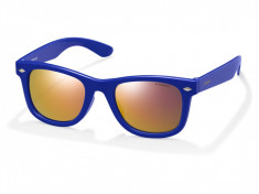 Ochelari de soare copii Polaroid PLD8006/S solid blue PLD8006STV0OZ foto