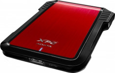 Cutie HDD Enclosure Adata XPG, 2.5 inch, USB 3.1, rosu foto