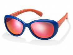 Ochelari de soare copii Polaroid PLD8004/S blue-red PLD8004ST4ROZ foto