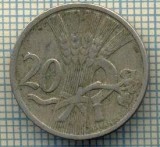10333 MONEDA - CEHOSLOVACIA - 20 HALERU -anul 1921 -starea care se vede