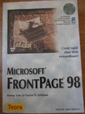 Microsoft Frontpage 98 - D. Tyler C.d. Erickson ,394730 foto