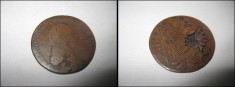 MONEDE AUSTRIA VECHI2. Moneda Austria 3 kreuzer 1800-3-bronz.