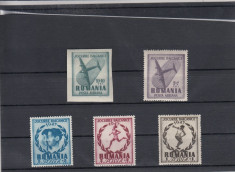 ROMANIA 1948 LP 228 JOCURILE BALCANICE SERIE MNH foto