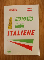 GRAMATICA LIMBII ITALIENE- HARITINA GHERMAN, RODICA SARBU, 2007 foto