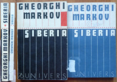 Gheorghi Markov , Siberia , 1976 , 2 volume in stare foarte buna foto