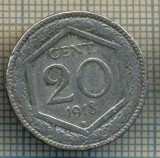 10411 MONEDA - ITALIA - 20 CENTESIMI -anul 1918R -starea care se vede, Africa