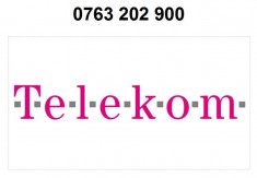 NUMAR DE AUR TELEKOM 0763 202 900 !!! foto