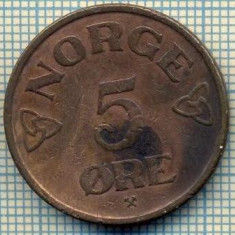 10454 MONEDA- NORVEGIA - 5 ORE -anul 1953 -STAREA CARE SE VEDE