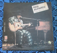 NICU ALIFANTIS - PIA?A ROMANA NR. 9 (1 VINIL - STARE FOARTE BUNA!!!) foto