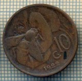 10407 MONEDA - ITALIA - 10 CENTESIMI -anul 1922-starea care se vede, Africa