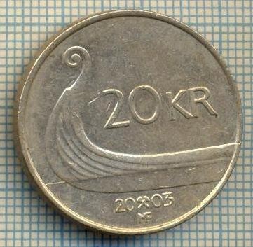 10452 MONEDA- NORVEGIA - 20 KRONER -anul 2003 -STAREA CARE SE VEDE foto