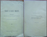 A. C. Cuza , Taranii si clasele dirigente , Iasi , 1895 , editia 1