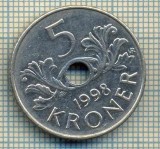 10457 MONEDA- NORVEGIA - 5 KRONER -anul 1998 -STAREA CARE SE VEDE